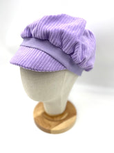 Lade das Bild in den Galerie-Viewer, Michel Mütze Ballonmütze Cord Lavendel