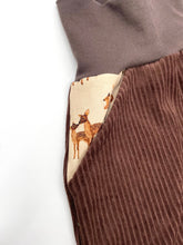 Lade das Bild in den Galerie-Viewer, Bio Breidcord Rock Braun Rehfamilie mit oder ohne Haarband