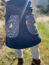 Lade das Bild in den Galerie-Viewer, Sweat Rock Blau Vogel mit oder ohne Haarband