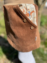 Lade das Bild in den Galerie-Viewer, Bio Breidcord Rock Hellbraun/Beige Fuchsliebe mit oder ohne Haarband