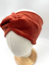 Lade das Bild in den Galerie-Viewer, Haarband aus Samt in Rostrot für Damen & Kinder