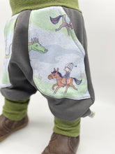 Lade das Bild in den Galerie-Viewer, SWEAT-HOSE GRAU DRACHENREITER