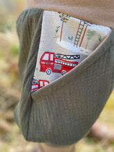 Lade das Bild in den Galerie-Viewer, MUSSELIN-HOSE Khaki Feuerwehr