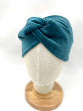 Lade das Bild in den Galerie-Viewer, Haarband aus Samt in Petrol für Damen & Kinder