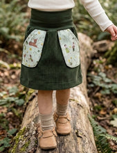 Lade das Bild in den Galerie-Viewer, Bio Breidcord Rock Waldgrün Feen Wesen mit oder ohne Haarband