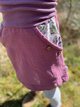 Lade das Bild in den Galerie-Viewer, Musselin Rock Altrosa Holunder Elfen mit oder ohne Haarband