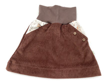 Lade das Bild in den Galerie-Viewer, Bio Breidcord Rock Braun Eselfamilie mit oder ohne Haarband