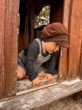 Lade das Bild in den Galerie-Viewer, Michel Mütze Ballonmütze Cord Braun