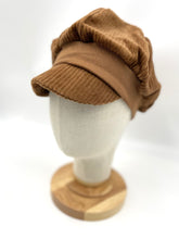 Lade das Bild in den Galerie-Viewer, Michel Mütze Ballonmütze Cord Hellbraun