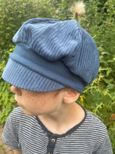 Lade das Bild in den Galerie-Viewer, Michel Mütze Ballonmütze Cord Blau
