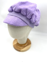 Lade das Bild in den Galerie-Viewer, Michel Mütze Ballonmütze Cord Lavendel