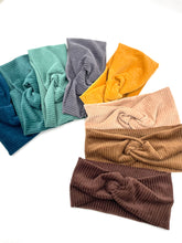 Lade das Bild in den Galerie-Viewer, Haarband Bio Breitcordnicky für Groß und Klein in verschiedenen Farben