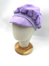 Lade das Bild in den Galerie-Viewer, Michel Mütze Ballonmütze Cord Lavendel