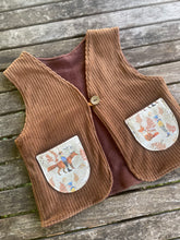 Lade das Bild in den Galerie-Viewer, CORDNICKY WESTE Hellbraun Fuchsliebe Taschen