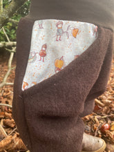 Lade das Bild in den Galerie-Viewer, WOLLWALK-HOSE BRAUN HERBSTWICHTEL