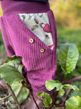 Lade das Bild in den Galerie-Viewer, CORDNICKY-H0SE CORD Beere Rote Bete Gemüse