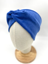 Lade das Bild in den Galerie-Viewer, Haarband aus Samt in Marineblau für Damen & Kinder