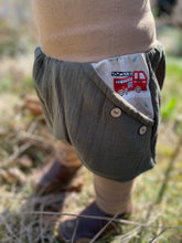 Lade das Bild in den Galerie-Viewer, MUSSELIN-HOSE Khaki Feuerwehr