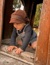 Lade das Bild in den Galerie-Viewer, Michel Mütze Ballonmütze Cord Braun
