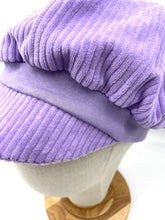 Lade das Bild in den Galerie-Viewer, Michel Mütze Ballonmütze Cord Lavendel