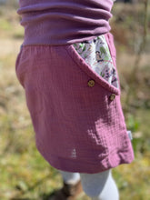 Lade das Bild in den Galerie-Viewer, Musselin Rock Altrosa Holunder Elfen mit oder ohne Haarband