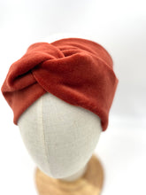 Lade das Bild in den Galerie-Viewer, Haarband aus Samt in Rostrot für Damen & Kinder