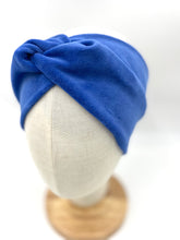 Lade das Bild in den Galerie-Viewer, Haarband aus Samt in Marineblau für Damen & Kinder
