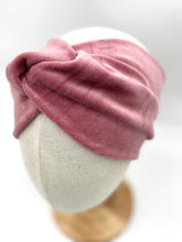 Lade das Bild in den Galerie-Viewer, Haarband aus Samt in Altrosa für Damen & Kinder