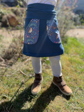 Lade das Bild in den Galerie-Viewer, Sweat Rock Blau Vogel mit oder ohne Haarband