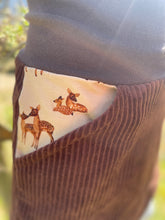 Lade das Bild in den Galerie-Viewer, Bio Breidcord Rock Braun Rehfamilie mit oder ohne Haarband