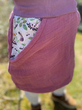 Lade das Bild in den Galerie-Viewer, Musselin Rock Altrosa Holunder Elfen mit oder ohne Haarband