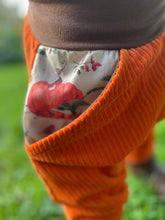 Lade das Bild in den Galerie-Viewer, CORDNICKY-H0SE Rost/Braun Kürbis Zwerg