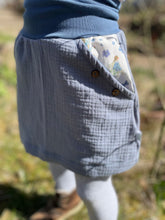 Lade das Bild in den Galerie-Viewer, Musselin Rock Hellblau Wiesenelfen mit oder ohne Haarband