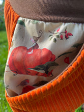 Lade das Bild in den Galerie-Viewer, CORDNICKY-H0SE Rost/Braun Kürbis Zwerg