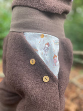 Lade das Bild in den Galerie-Viewer, WOLLWALK-HOSE BRAUN HERBSTWICHTEL