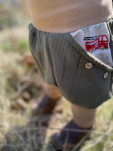 Lade das Bild in den Galerie-Viewer, MUSSELIN-HOSE Khaki Feuerwehr