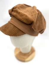 Lade das Bild in den Galerie-Viewer, Michel Mütze Ballonmütze Cord Hellbraun