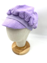 Lade das Bild in den Galerie-Viewer, Michel Mütze Ballonmütze Cord Lavendel