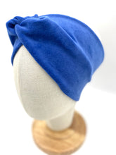Lade das Bild in den Galerie-Viewer, Haarband aus Samt in Marineblau für Damen & Kinder