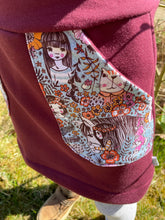 Lade das Bild in den Galerie-Viewer, Sweat Rock Beere Pferdemädchen mit oder ohne Haarband