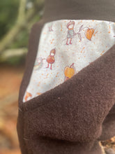 Lade das Bild in den Galerie-Viewer, WOLLWALK-HOSE BRAUN HERBSTWICHTEL