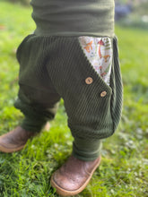 Lade das Bild in den Galerie-Viewer, CORDNICKY-H0SE Waldgrün Pilze Steinpilz