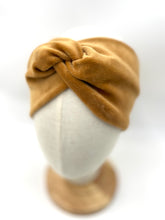 Lade das Bild in den Galerie-Viewer, Haarband aus Samt in Senfgelb-Gold für Damen & Kinder