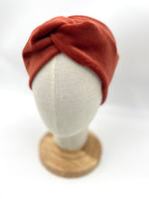 Lade das Bild in den Galerie-Viewer, Haarband aus Samt in Rostrot für Damen & Kinder