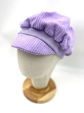 Lade das Bild in den Galerie-Viewer, Michel Mütze Ballonmütze Cord Lavendel