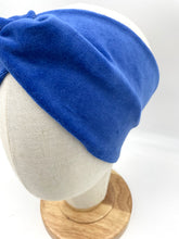 Lade das Bild in den Galerie-Viewer, Haarband aus Samt in Marineblau für Damen & Kinder