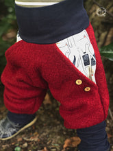 Lade das Bild in den Galerie-Viewer, WOLLWALK-HOSE ROT FUCHS