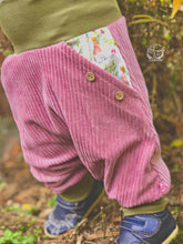 Lade das Bild in den Galerie-Viewer, CORDNICKY-HOSE ALTROSA WIESENELFEN