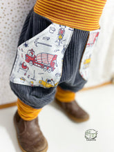 Lade das Bild in den Galerie-Viewer, CORDNICKY-HOSE GRAU BAUSTELLE