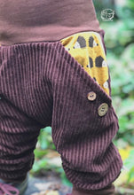Lade das Bild in den Galerie-Viewer, CORDNICKY-HOSE BRAUN IGELLOVE